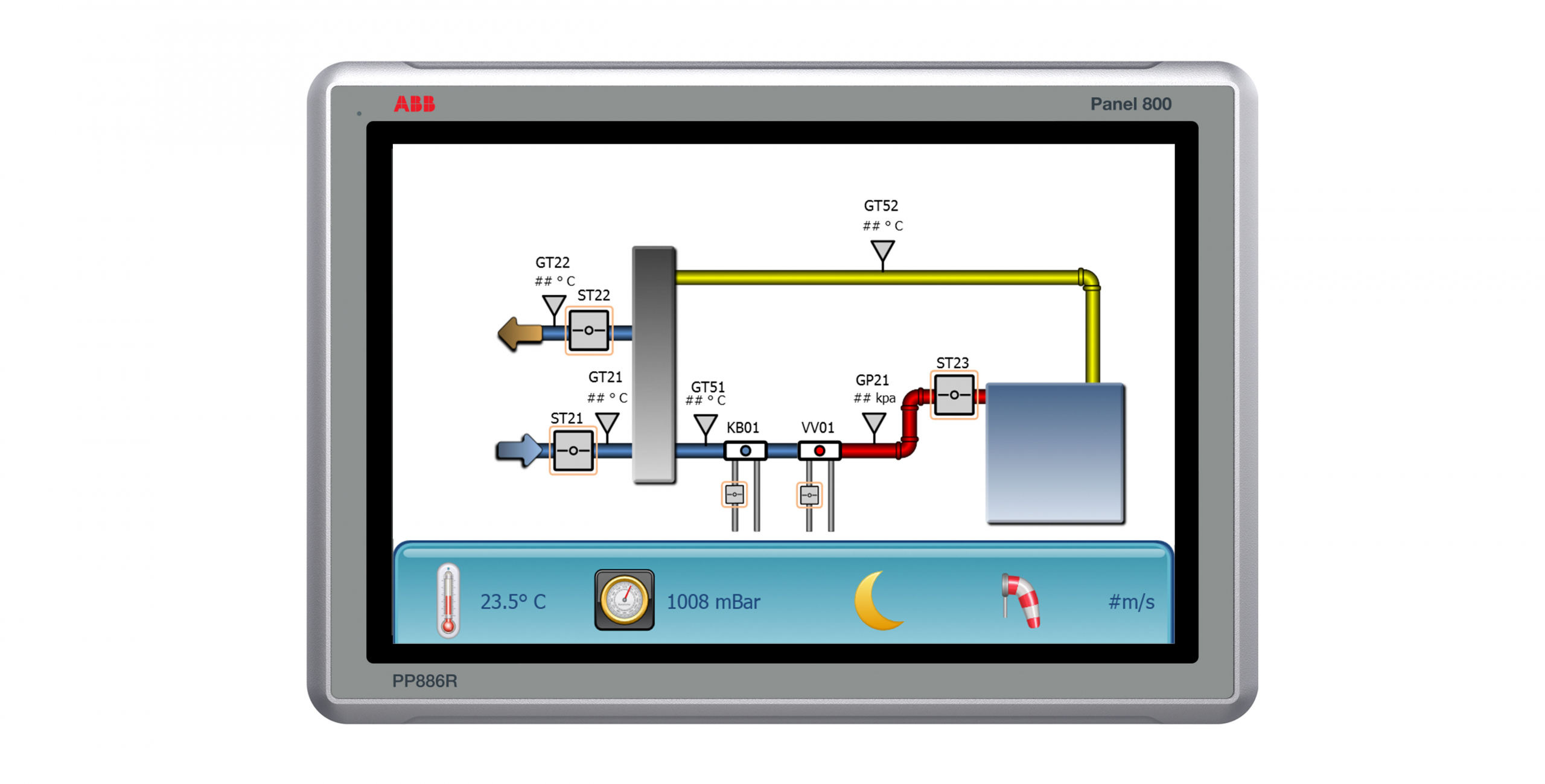 ABB Panels PP886R - plcix auto